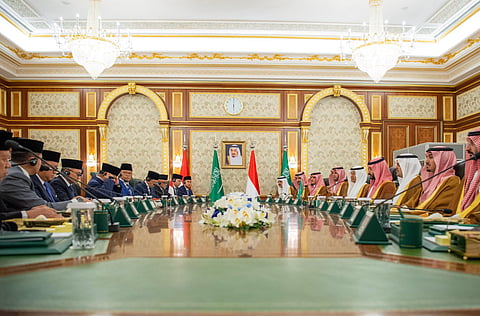 المملكة وإندونيسيا تعُربان عن قلقهما حيال الكارثة الإنسانية في غزة ويجددان تأكيدهما مواصلة تقديم الدعم والمساعدات الإنسانية والإغاثية العاجلة
