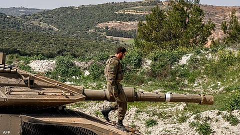 أرشيفية لجندي إسرائيلي على الحدود مع لبنان