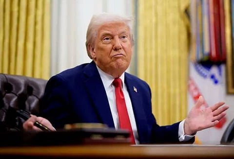 الرئيس الأمريكي دونالد ترامب