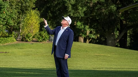 الرئيس الأمريكي دونالد ترامب