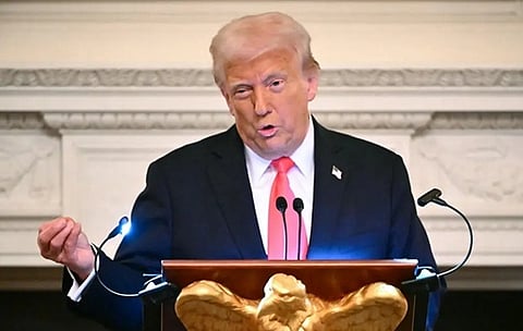 الرئيس الأمريكي دونالد ترامب