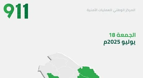 60 اتصالًا في الدقيقة .. 86 ألف مكالمة في يوم واحد إلى مركز العمليات الأمنية 911