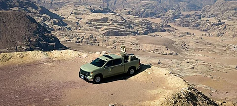 الدوريات البرية لحرس الحدود