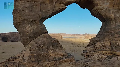 التأطيرات الصخرية في محافظة العُلا .. لوحات فنية مذهلة تعكس عراقة المنطقة