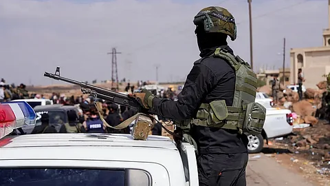 قوى الأمن الداخلي في محافظة السويداء يوم الأحد