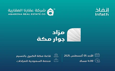5 فرص عقارية استثنائية في مزاد جوار مكة