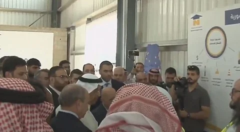 السعودية تدشّن مصنعًا للأسمنت في عدرا السورية ضمن زيارة "الوفد رفيع المستوى"