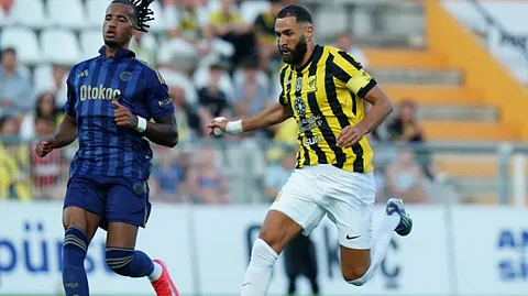 جانب من لقاء الاتحاد وفنربخشة التركي