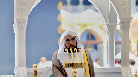 إمام وخطيب المسجد الحرام الشيخ الدكتور عبدالله بن عواد الجهني