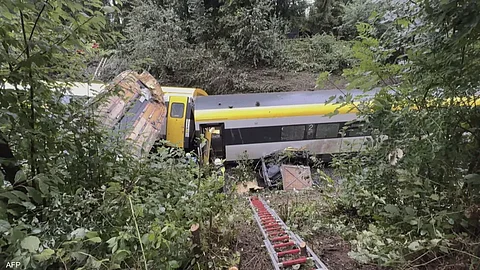 وقع الحادث بالقرب من مدينة ريدلينجن