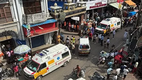 وقع الحادث في معبد مانسا ديفي في مدينة هاريدوار