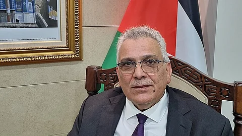 سفير دولة فلسطين لدى المملكة مازن غنيم