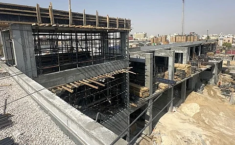 مبنى مركز الأداء للفريق الأول - تحت الإنشاء