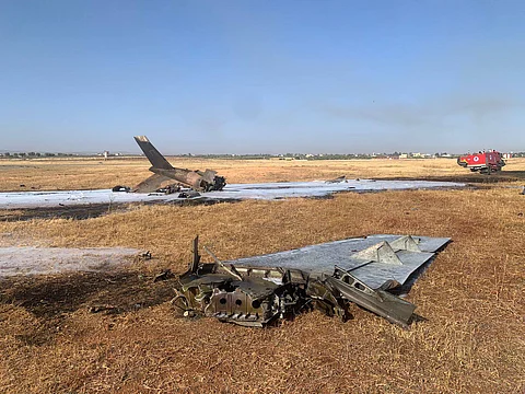 مصرع ضابطين بالقوات الجوية المغربية في حادث تحطّم طائرة تدريب