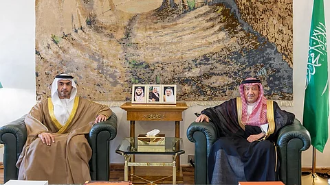 نائب وزير الخارجية يقيم حفل توديع لسفير الإمارات لدى المملكة