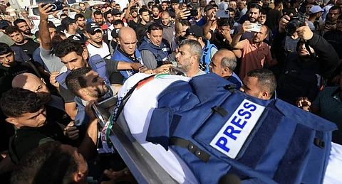 نقابة الصحفيين الفلسطينيين : استشهاد 232 صحفياً منذ بدء العدوان على غزة