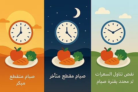 "باهمام": الصيام المتقطع المبكر من الفجر إلى العصر الأفضل لحرق الدهون وتحسين الصحة الأيضية