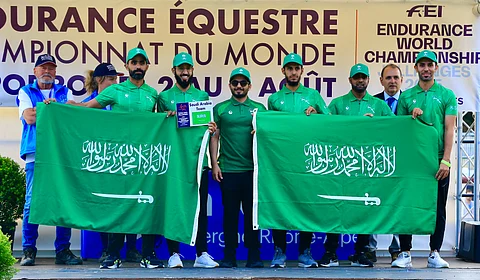 6 فرسان يمثلون المملكة في بطولة العالم للخيل الصغيرة بفرنسا