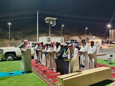فرع "الأمر بالمعروف" في الباحة يفعّل المصلى المتنقل في مواقع عامة بمحافظة بلجرشي