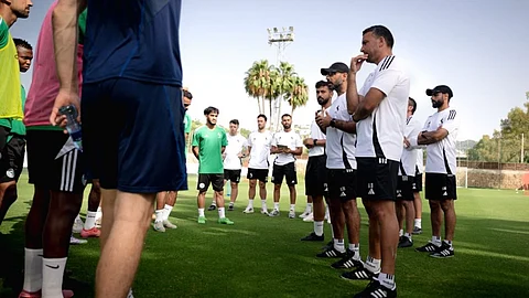 جانب من المعسكر الإعدادي للاعبي الاتفاق