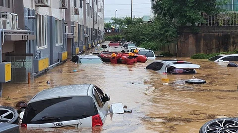 إجلاء أكثر من 2500 شخص في كوريا الجنوبية بسبب الأمطار الغزيرة