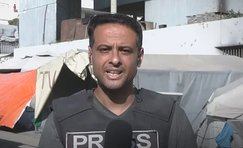جريمة "خيمة الصحفيين".. إصابة مراسل "الإخبارية" في غزة جراء قصف إسرائيلي