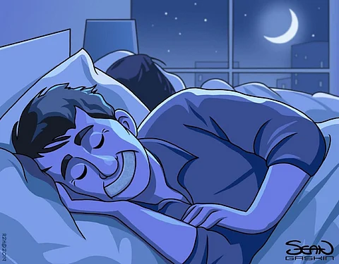 البروفيسور "باهمام" يحذّر من "موضة" لصقات الفم أثناء النوم.. قد تسبب الاختناق!