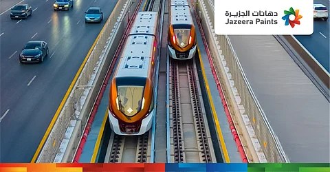 "دهانات الجزيرة" شريك في النهضة العمرانية بالمملكة عبر مشروع مترو الرياض