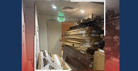 عوائق في طريق النجاة.. ضبط منشأة خالفت أبسط اشتراطات السلامة