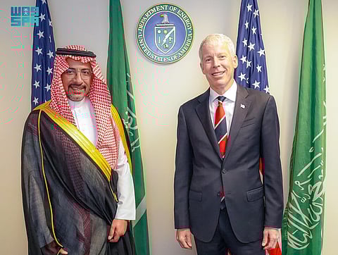 وزير الصناعة يبحث مع وزير الطاقة الأمريكي تعزيز التعاون في قطاع التعدين والمعادن الحرجة