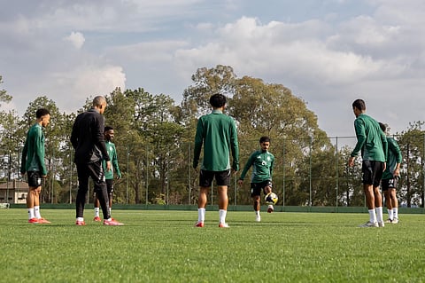 "الأخضر الشاب" يواصل تدريباته في معسكر البرازيل استعدادًا لكأس العالم