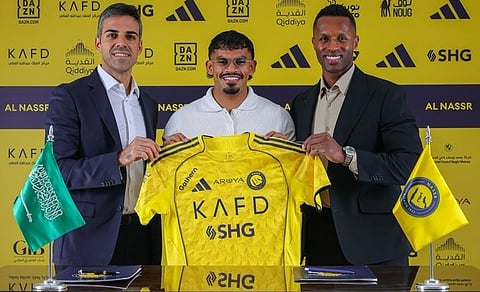سعد الناصر لاعبًا نصروايًا