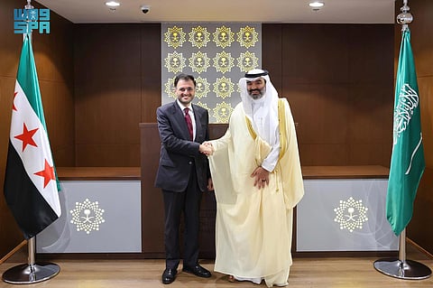 الرياض .. وزير الاتصالات وتقنية المعلومات يستقبل نظيره السوري