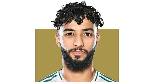 اللاعب صالح أبو الشامات