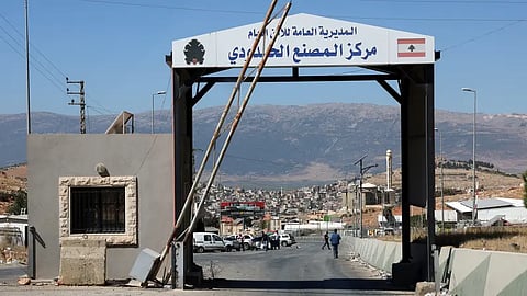 الحدود بين سوريا ولبنان
