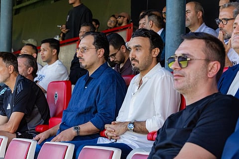 وزير الرياضة "الفيصل" يشهد مباراة الأخضر ومقدونيا