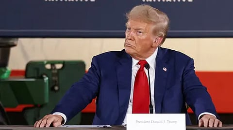 الرئيس الأمريكي دونالد ترامب