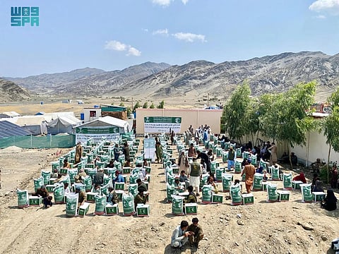 مركز الملك سلمان للإغاثة يواصل توزيع المساعدات الغذائية والإيوائية في لبنان واليمن وأفغانستان