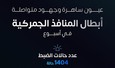 أبطال المنافذ الجمركية يحبطون 1404 حالة تهريب خلال أسبوع واحد