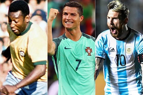 انتقاله للدوري السعودي حافظ على لياقته وجاهزيته.. "رونالدو" محطم الأرقام تخطى "غريمه اللدود" ويقترب من رقم الأسطورة بيليه