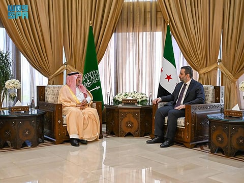 وزير الخارجية السوري يلتقي المشرف العام على مركز الملك سلمان للإغاثة