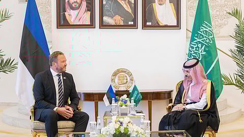 الأمير فيصل بن فرحان يستقبل وزير خارجية إستونيا ويوقعان اتفاقية عامة للتعاون بين البلدين