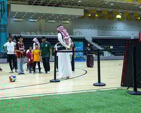 نادي القادسية يستضيف مبادرة "اليوم الرياضي" ضمن برنامج أرامكو التطوعي