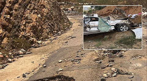 بعد مأساة معلمات الداير.. أهالي آل يحيى يطالبون بفتح طريق بديل يحد من الحوادث المميتة