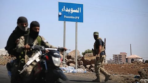 أرشيفية من السويداء جنوب سوريا