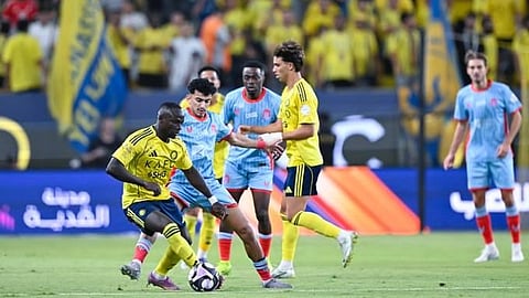جانب من لقاء النصر والرياض