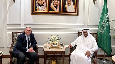 مندوب المملكة لدى "التعاون الإسلامي" يستقبل نظيره المصري في جدة