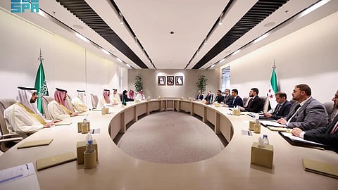 لتطوير الأنظمة الرقابية.. الجضعي يستقبل وزير الصحة السوري بالرياض