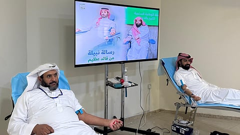 فرع الأمر بالمعروف بمكة يشارك في الحملة الوطنية للتبرع بالدم