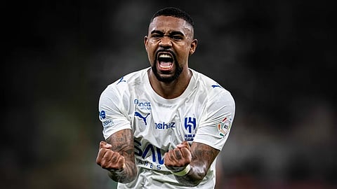 لاعب الهلال البرازيلي مالكوم